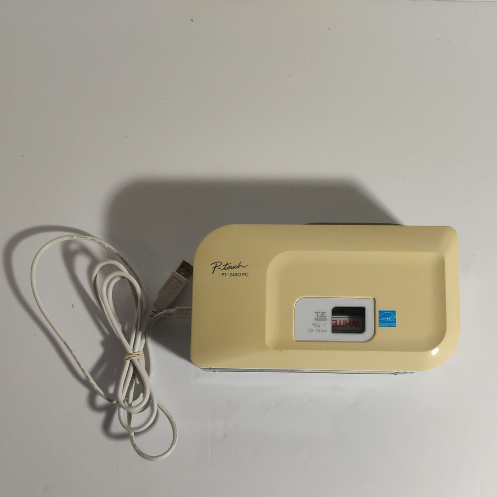 Brother  P-Touch Thermal Label Maker PC Connectable  PT-2430PC No Power Adapter